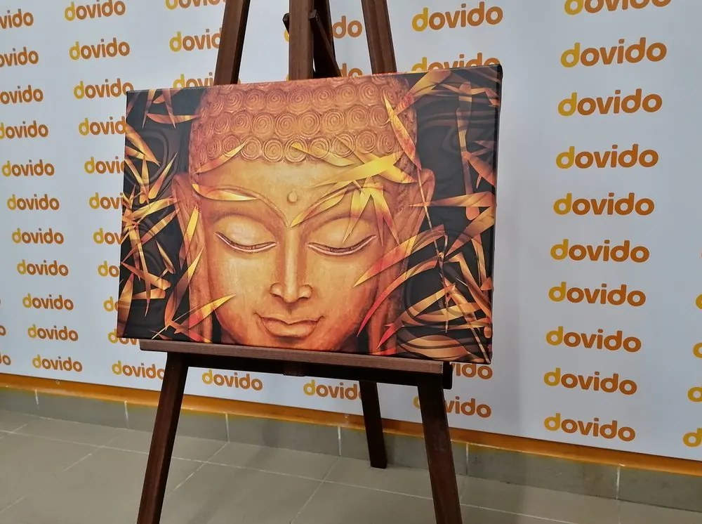 Quadro su tela – Buddha sorridente