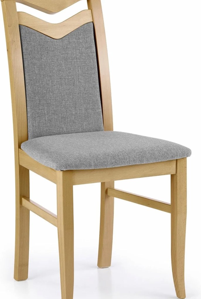 Sedia in legno Citrone materiale legno rovere miele/Inari 91