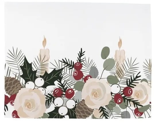 Set di 2 tovaglioli natalizi in cotone, 45 x 35 cm Fir Branches - Butter Kings