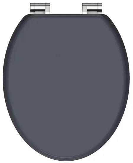 Schütte 80104 - Sedile per WC SPIRIT Antracite con chiusura SoftClose in MDF
