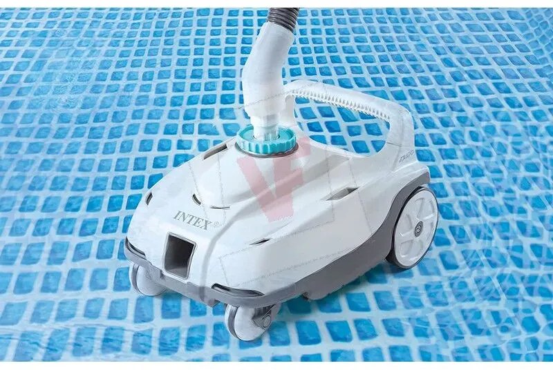Intex - robot piscina pulitore automatico per piscine con ruote robottino