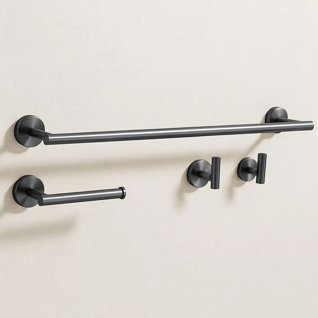 Set accessori da bagno  Ari Titan 4 pezzi