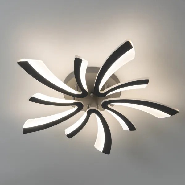 Brilagi - Lampadario a plafone LED dimmerabile TWIST LED/55W/230V 3000-6500K antracite + +TC