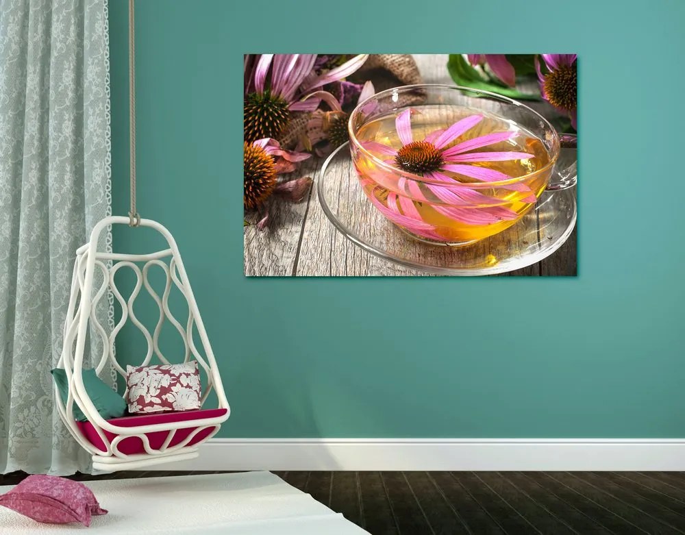 Quadro su tela – Tazza di tè alle erbe