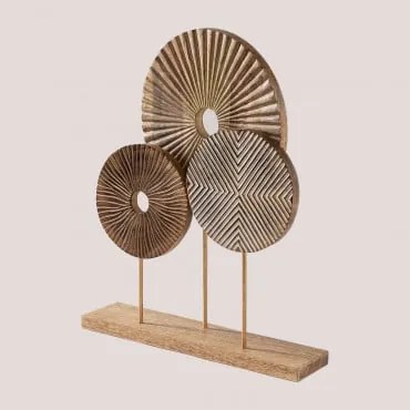Figura decorativa in legno di mango Soly Legno di mango - Sklum