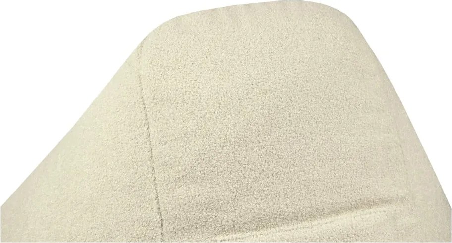 Puof a sacco marrone con rivestimento in bouclé Snug 100 – SLOWDOWN