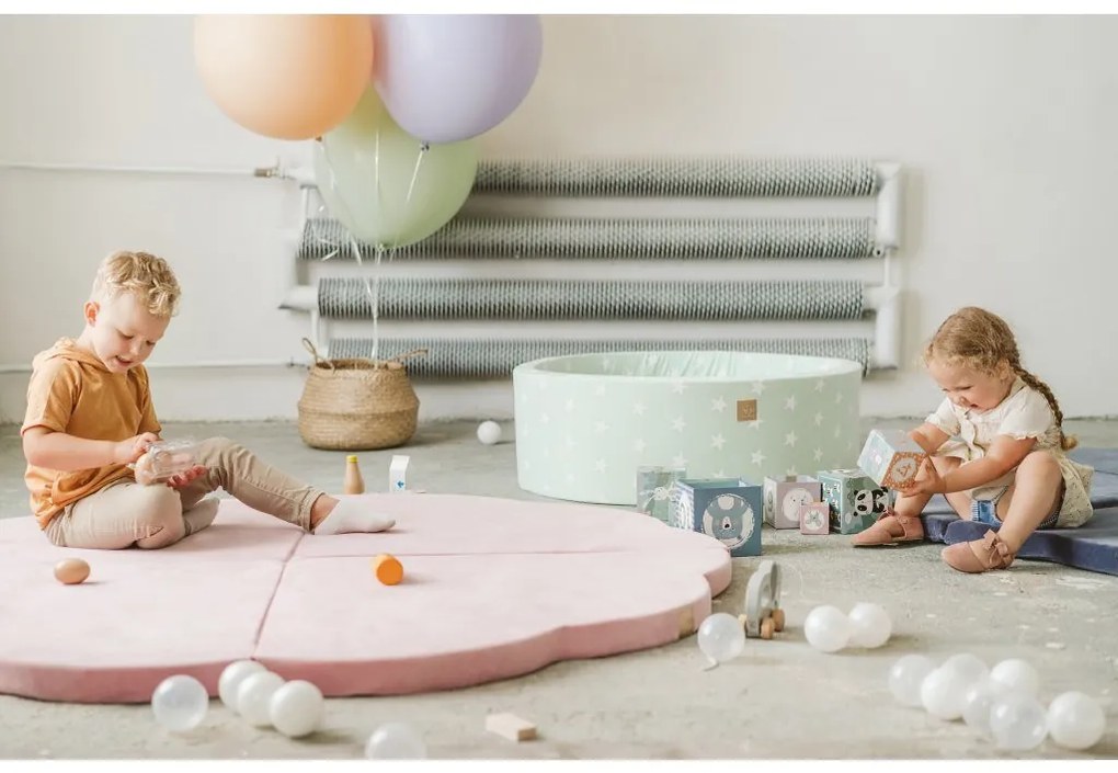 Tappeto da gioco a forma di nuvola in gommapiuma: rosa