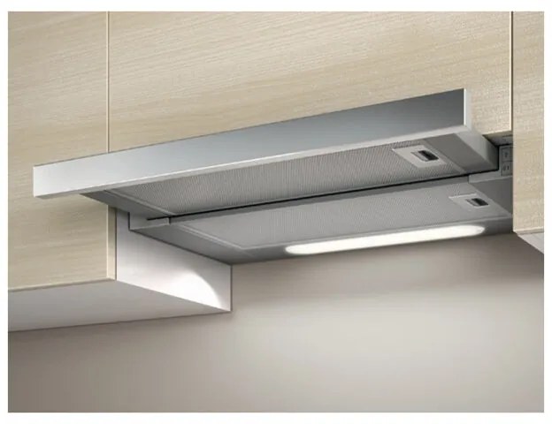 ELITE14 lux GRIX/A/60 Incassato Argento, Acciaio inox 336 m3/h - Elica