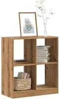 Libreria Legno Artigianale 68,5x32x75 cm in Legno Multistrato 852815