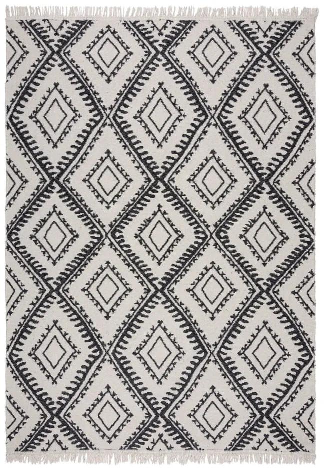 Tappeto bianco e nero 120x170 cm Alix - Flair Rugs