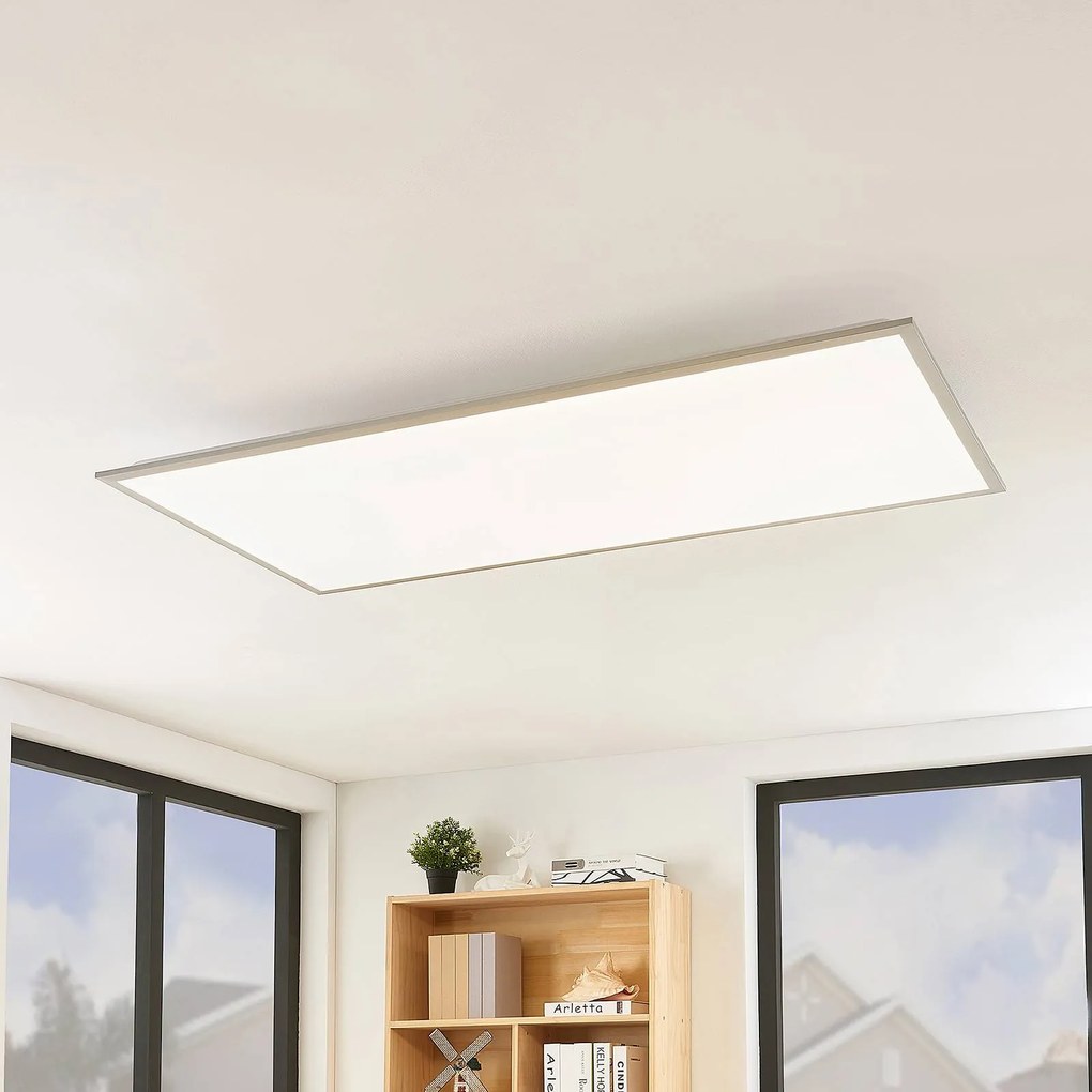 Pannello LED Lindby Stenley, CCT, 120 cm x 60 cm, dimmerabile