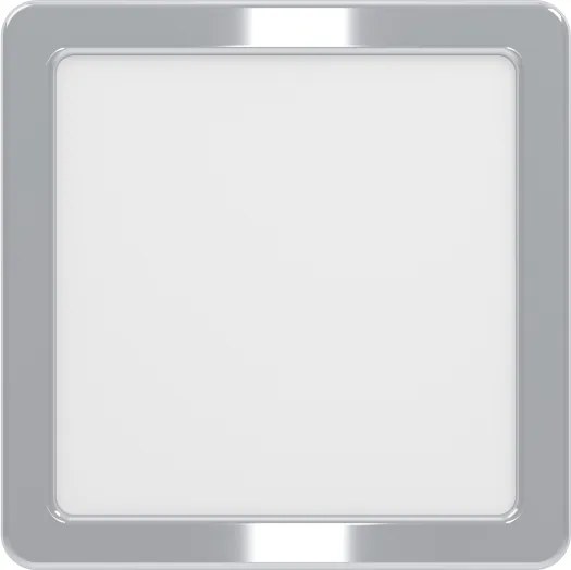 Eglo 901765 - Plafoniera per bagno FUEVA LED/7W/230V 15x15 cm IP44 cromo