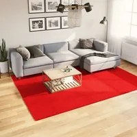 Tappeto OVIEDO a Pelo Corto Rosso 200x280 cm 375627