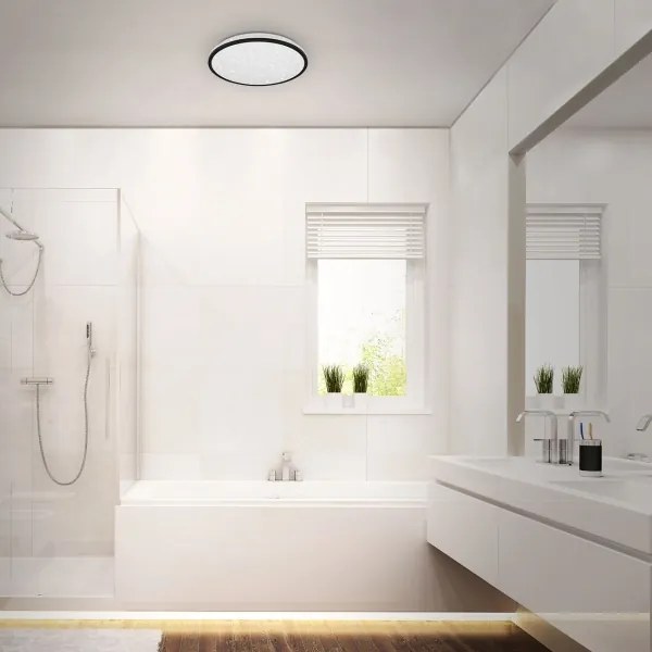 Briloner - Plafoniera LED da bagno STARRY SKY LED/12W/230V IP44