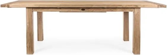 Tavolo Da Esterno Allungabile 180-250 Cm In Legno Massello Rustico FSC Bounty Bizzotto