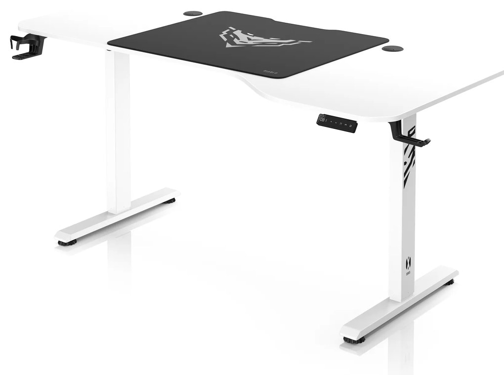 Scrivania Regolabile in Altezza Diablo X-Tensio 1600 Bianco