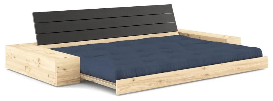 Divano letto blu scuro 244 cm Base - Karup Design