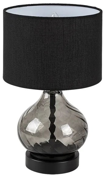 Rabalux 74034 - Lampada da tavolo PIRELO 1xE14/25W/230V fumé