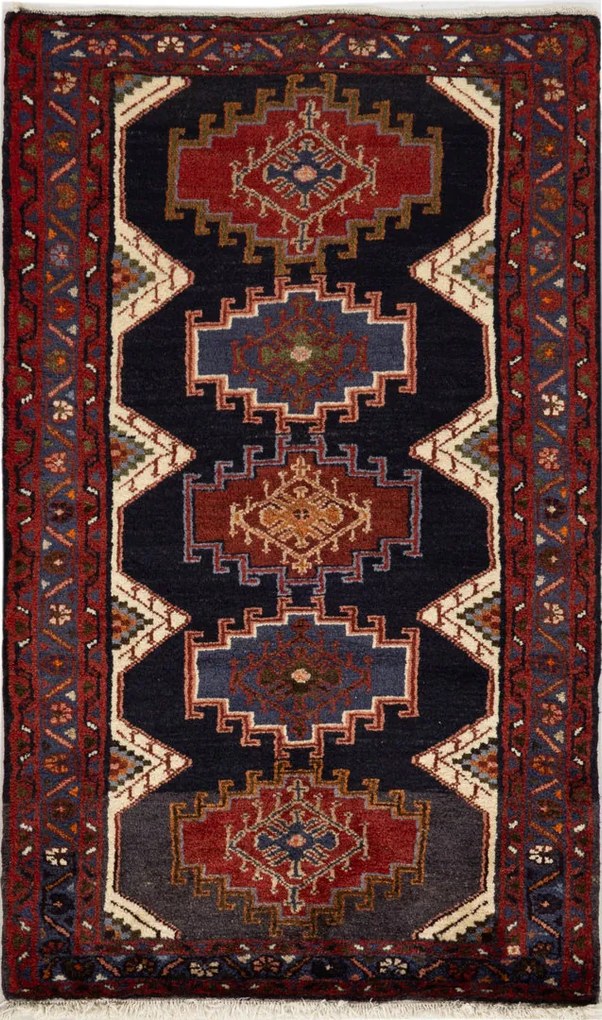 Shiraz Tappeto persiano 130 x 80 (Iran) Annodato A Mano
