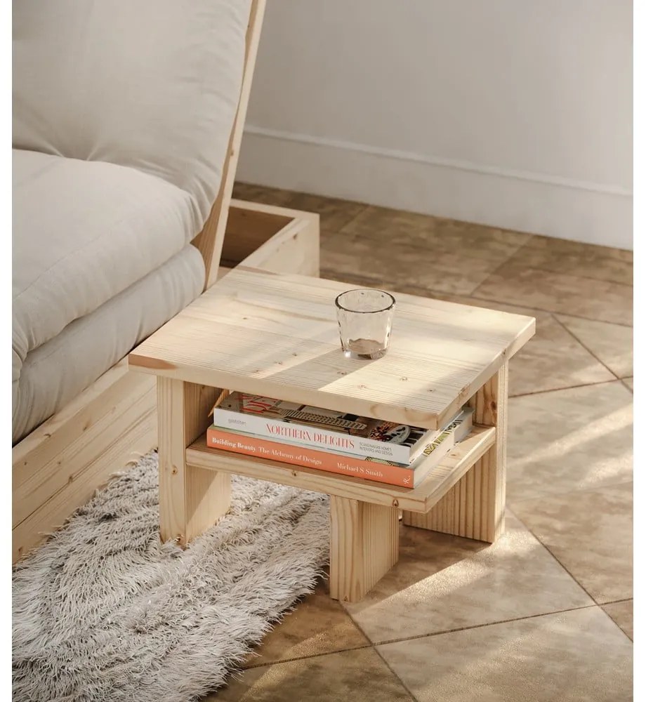 Tavolino in pino massiccio 34x45 cm Japan – Karup Design