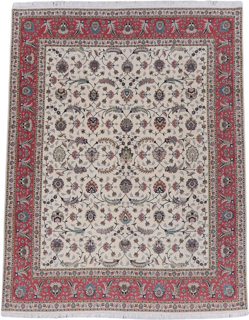 Tabriz Tappeto persiano 240 x 310 (Iran) Annodato A Mano