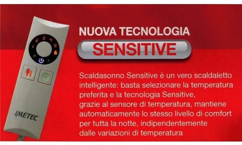 Scaldasonno Scaldaletto Singolo Imetec Sensitive Maxi