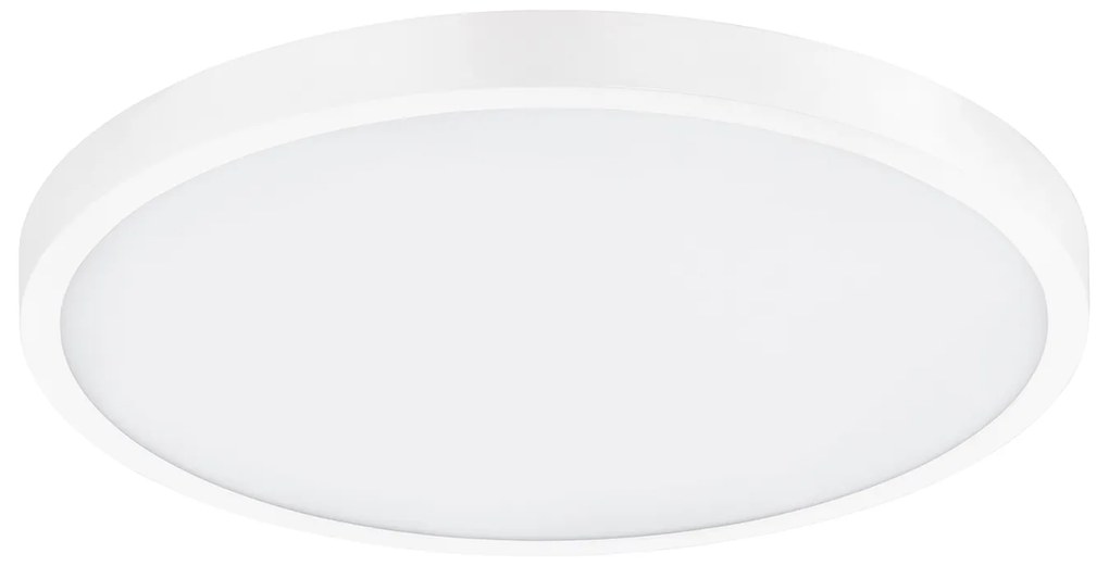 Plafoniera Moderna Fueva 1 In Alluminio Bianco Led Integrato 22,3W 3000K Ip20