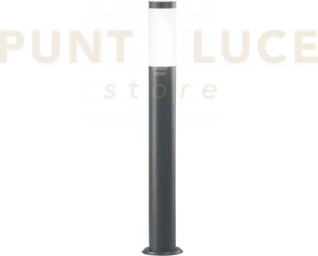 Paletto tokyo antracite 1 luce attacco e27 ip44 ip44 11,5x70cm in a...