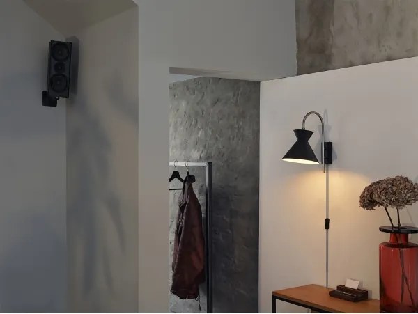 Osram - Lampada da parete DECOR WAIST 1xE27/40W/230V nera