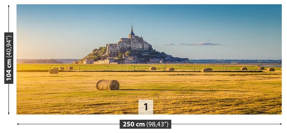 Carta da parati Le Mont Saintmichel 104x70 cm