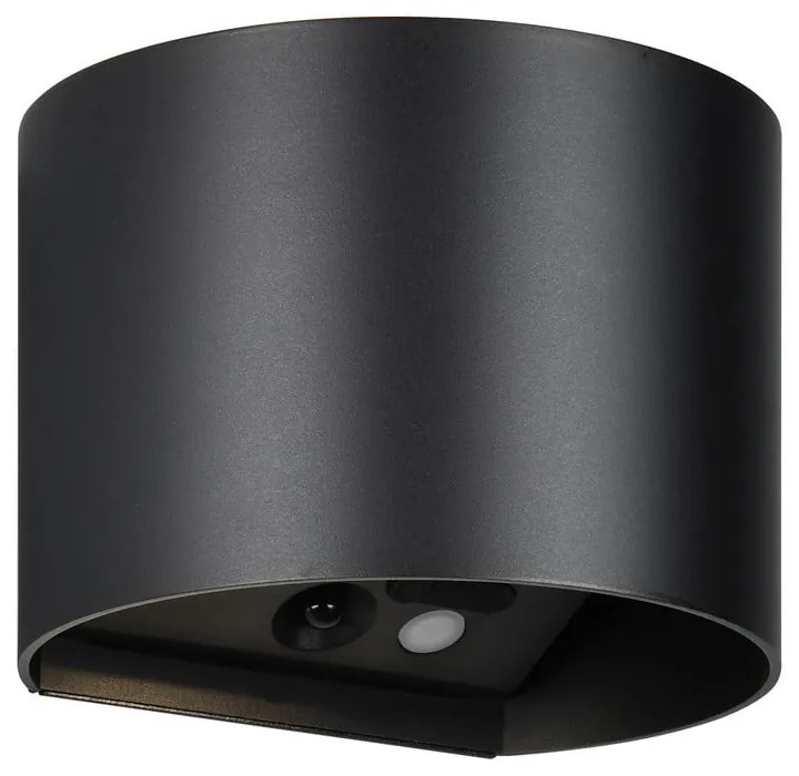 Illuminazione esterna LED con ricarica USB con sensore di movimento da parete (altezza totale 10 cm) Genie – Trio