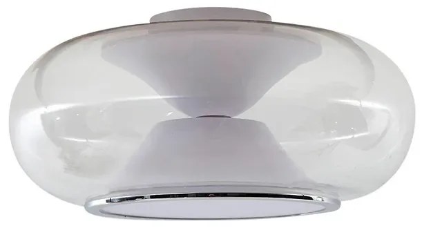 Orasa LED Plafoniera Bianco/Trasparente - Lucande