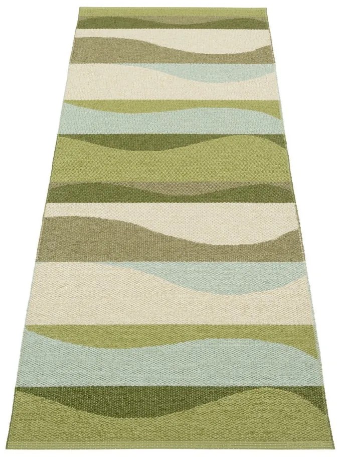 Passatoia da interno/esterno verde 70x200 cm Urvi Woods – Pappelina