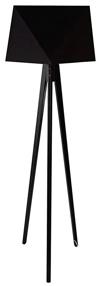 Lampada da terra BAKARO 1xE27/60W/230V wengé nero