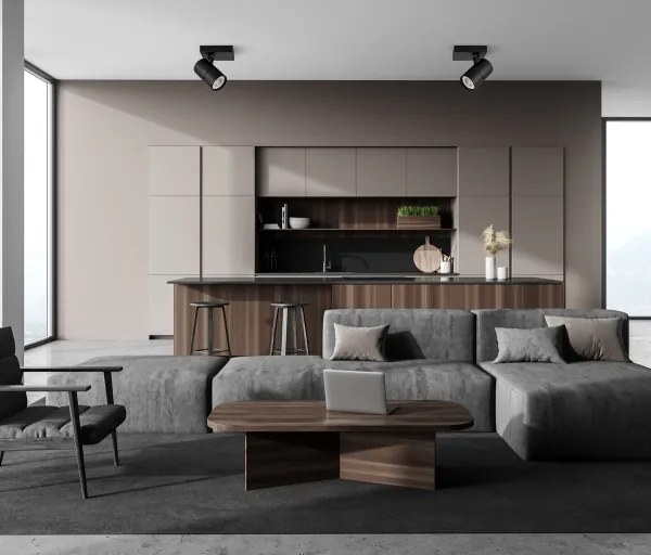 ITALUX SPL-2813-1B-BL - Faretto LACONI 1xGU10/35W/230V nero