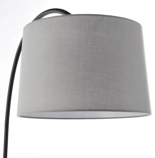 Endon 78163 - Lampada da terra CARLSON 1xE27/60W/230V grigio/nero