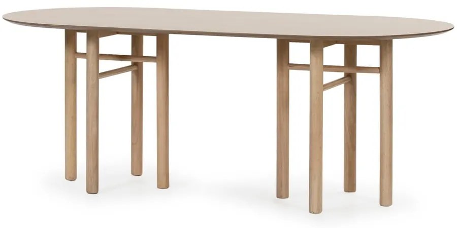 Tavolo da pranzo ovale, lunghezza 200 cm Junco - Teulat