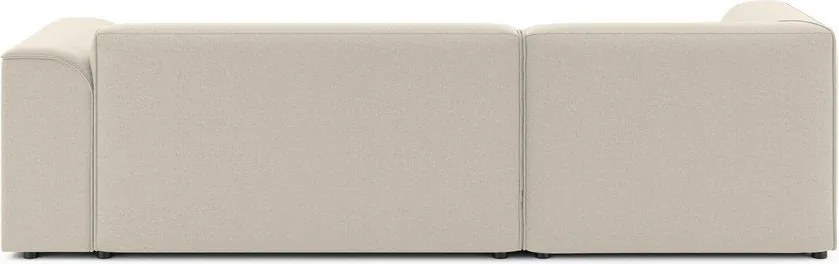 Divano angolare beige (con penisola a sinistra/con chaise lounge) Merid – Ropez