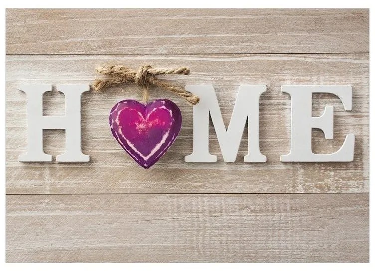 Fotomurale adesivo  Home Heart (Violet)  Larghezza x Altezza Home decor 147x105