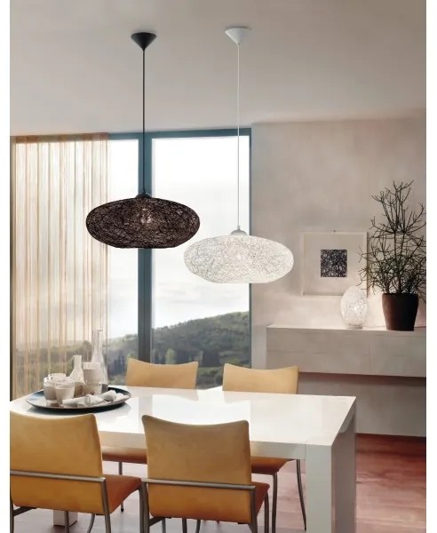 Eglo 93373 - Lampada a sospensione CAMPILO 1xE27/60W/230V