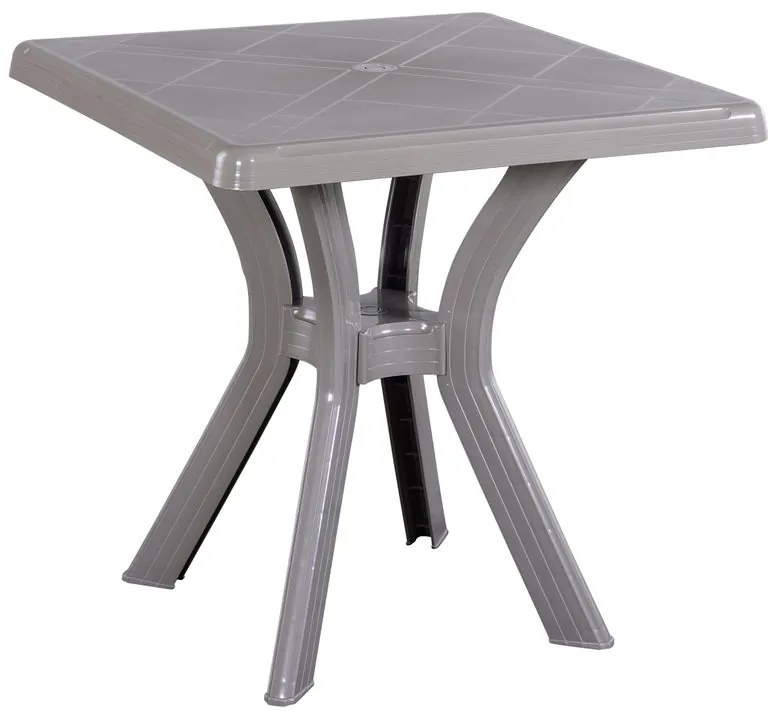 Set tavolo e sedie Daito NEW GARDEN in polipropilene marrone per 2 persone