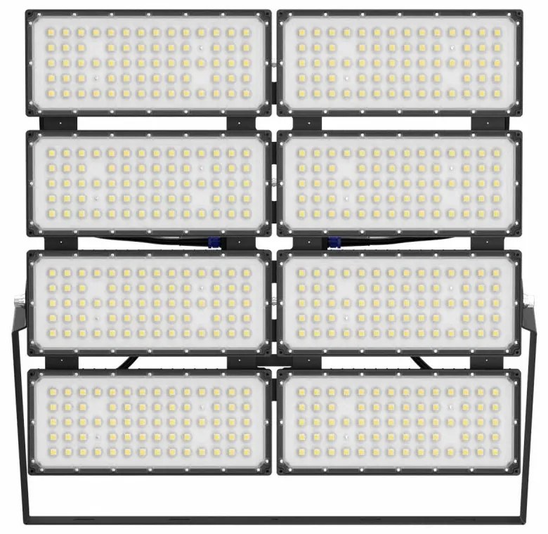 Faro Modulare LED 1.600W IP66 167lm/W No Flickering - PHILIPS Xitanium Colore Bianco Freddo 5.000K, Scegli l'angolo di illuminazione 60°, Scegli le staffe dei moduli Fisse