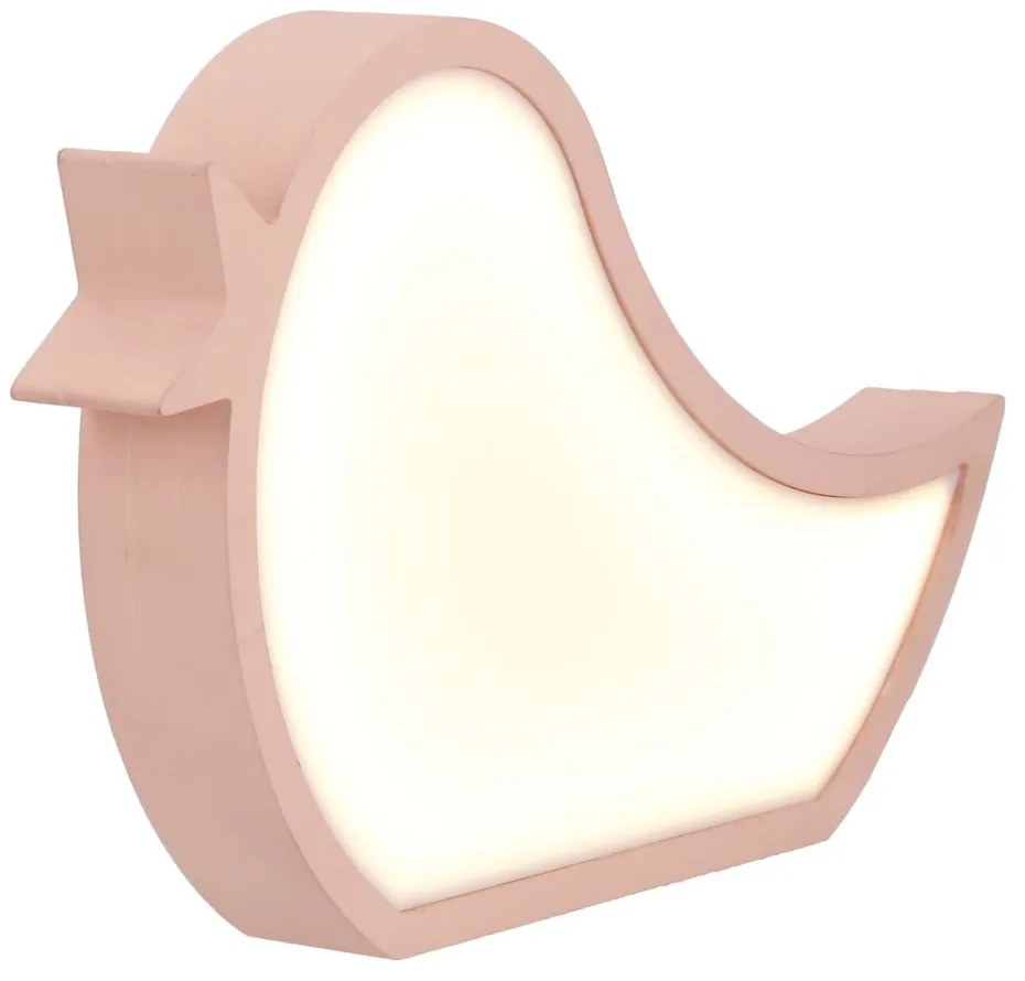 Lampada per bambini rosa Bird - Candellux Lighting