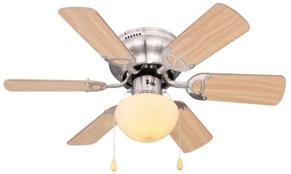 Globo 03802 - Ventilatore da soffitto UGO 1xE27/60W/230V