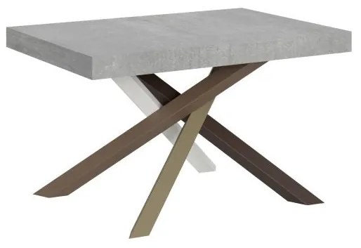 Tavolo Allungabile Volantis - Design Elegante e Funzionale, 90x140/244 cm Volantis / Cemento