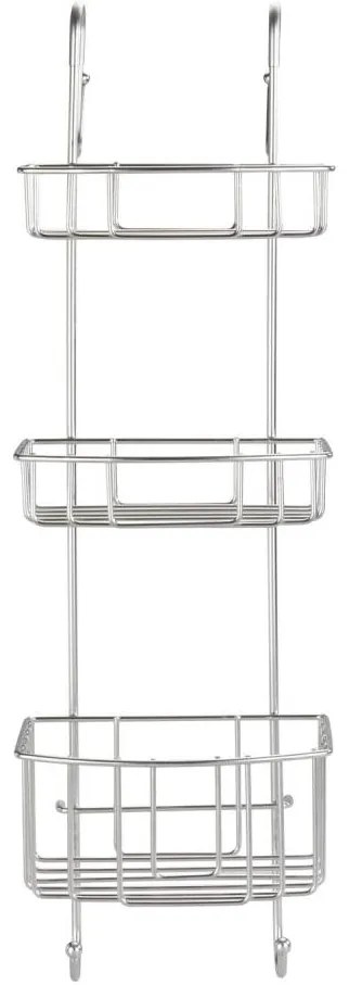 WENKO 24422100 - Mensola OLESI 22,5x70 cm in acciaio inox/argento