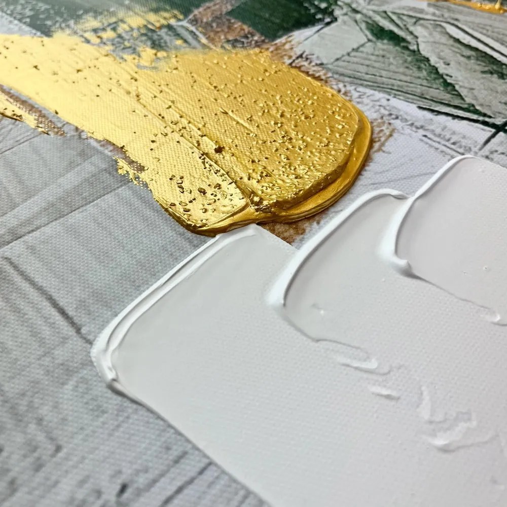 Quadro con elementi dipinti a mano 70x100 cm For – Styler