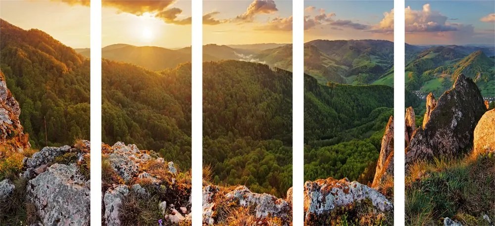 Quadri 5 pezzi – Vršatské bradla in Slovacchia