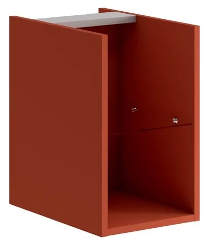 Scocca per base sottolavabo Opera laccato opaco paprika L 30 x H 50 x P 45.5 cm