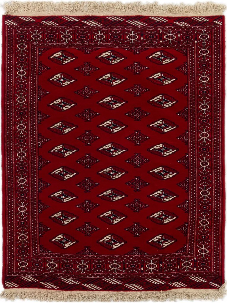 Bokhara Tappeto 170x140 (Iran) Annodato A Mano